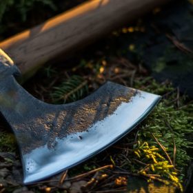 Laminated Bearded Axe with Eye Socket